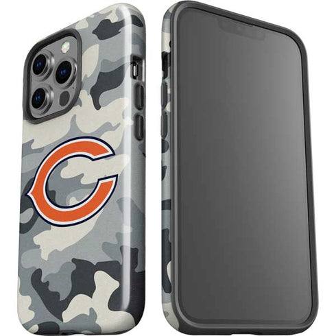 NFL Chicago Bears Camo iPhone 15 Pro Impact Case